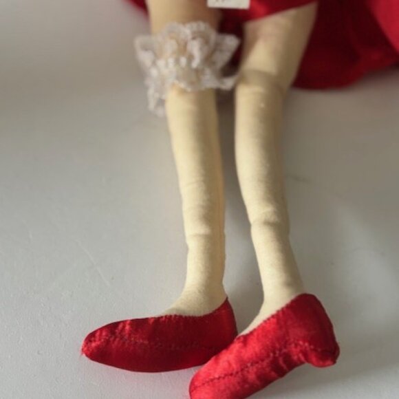 Classic Red Betty Boop Plush 16” 1999 Kelly Toy Red Dress Heart Garter Stand - Picture 7 of 13